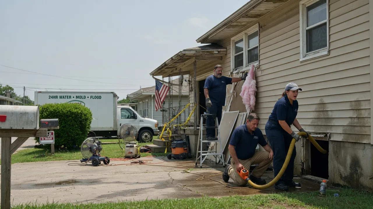 Water Damage Repair in Peterman, AL near me